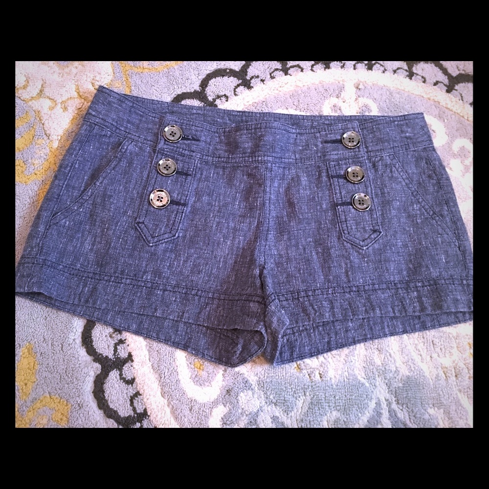 Express sailor shorts size 6. SLATE BLUE $18